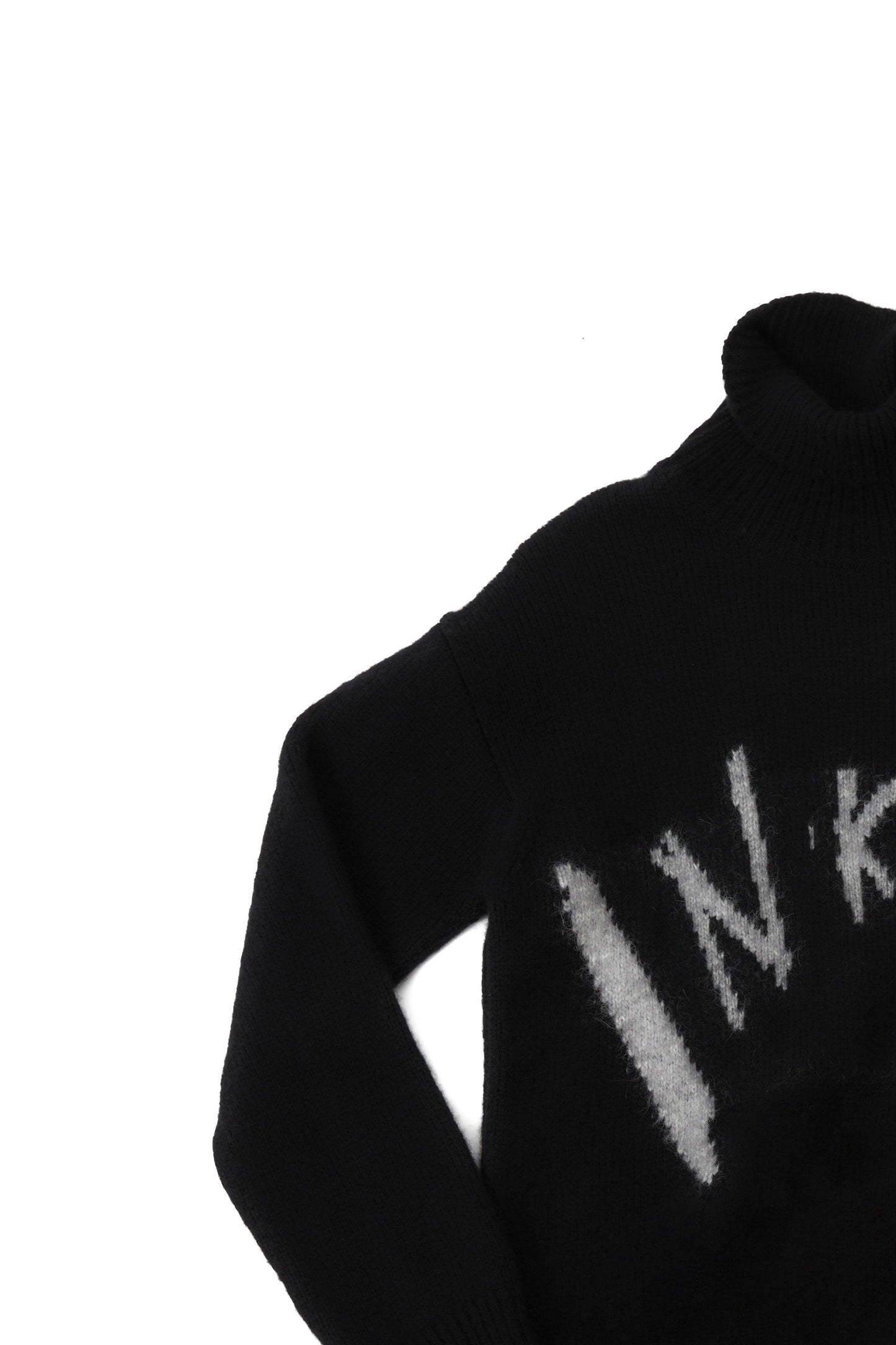 FINE KNIT HIGH NECK - INK II