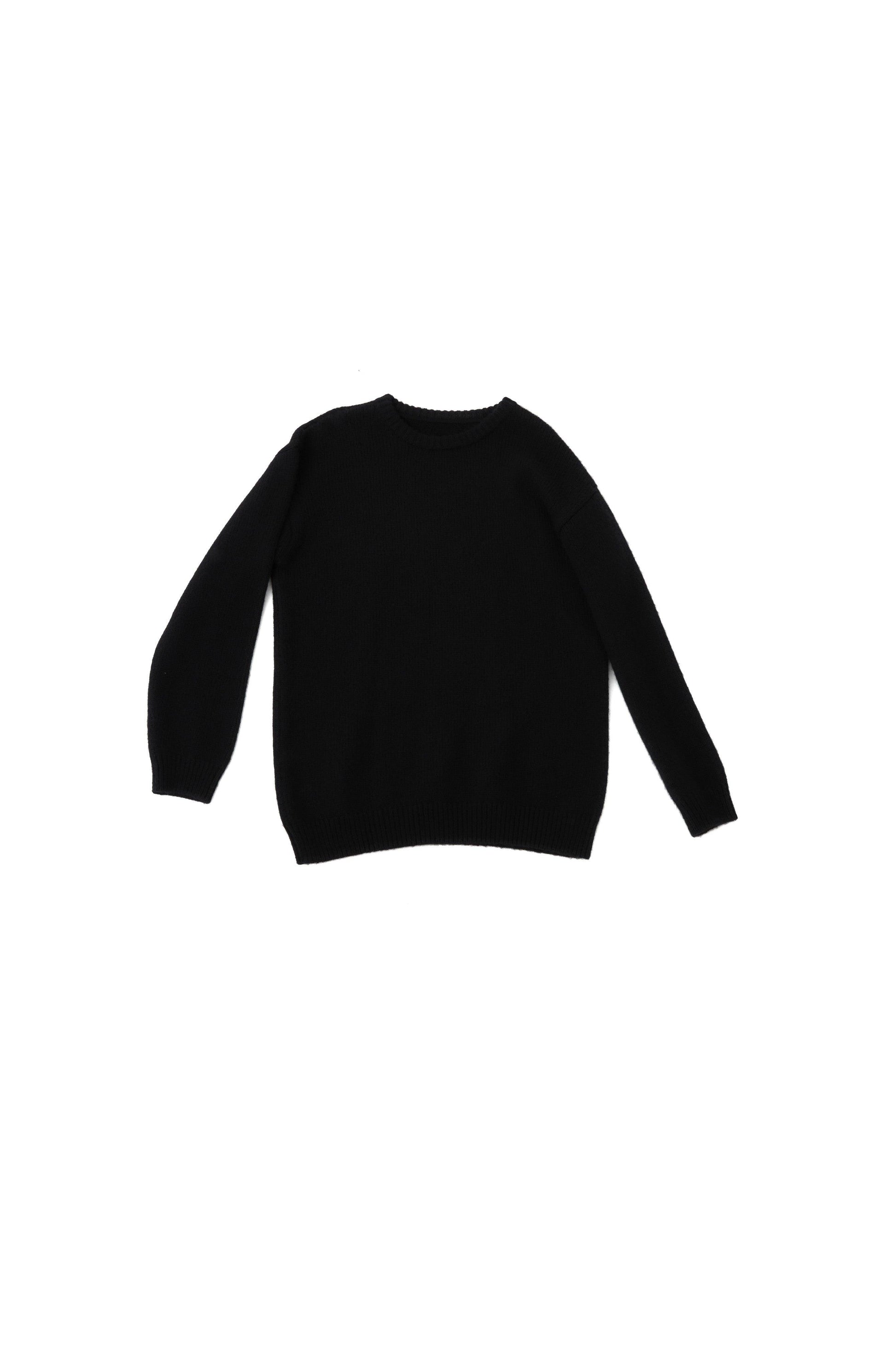 FINE KNIT CREW NECK - INK II