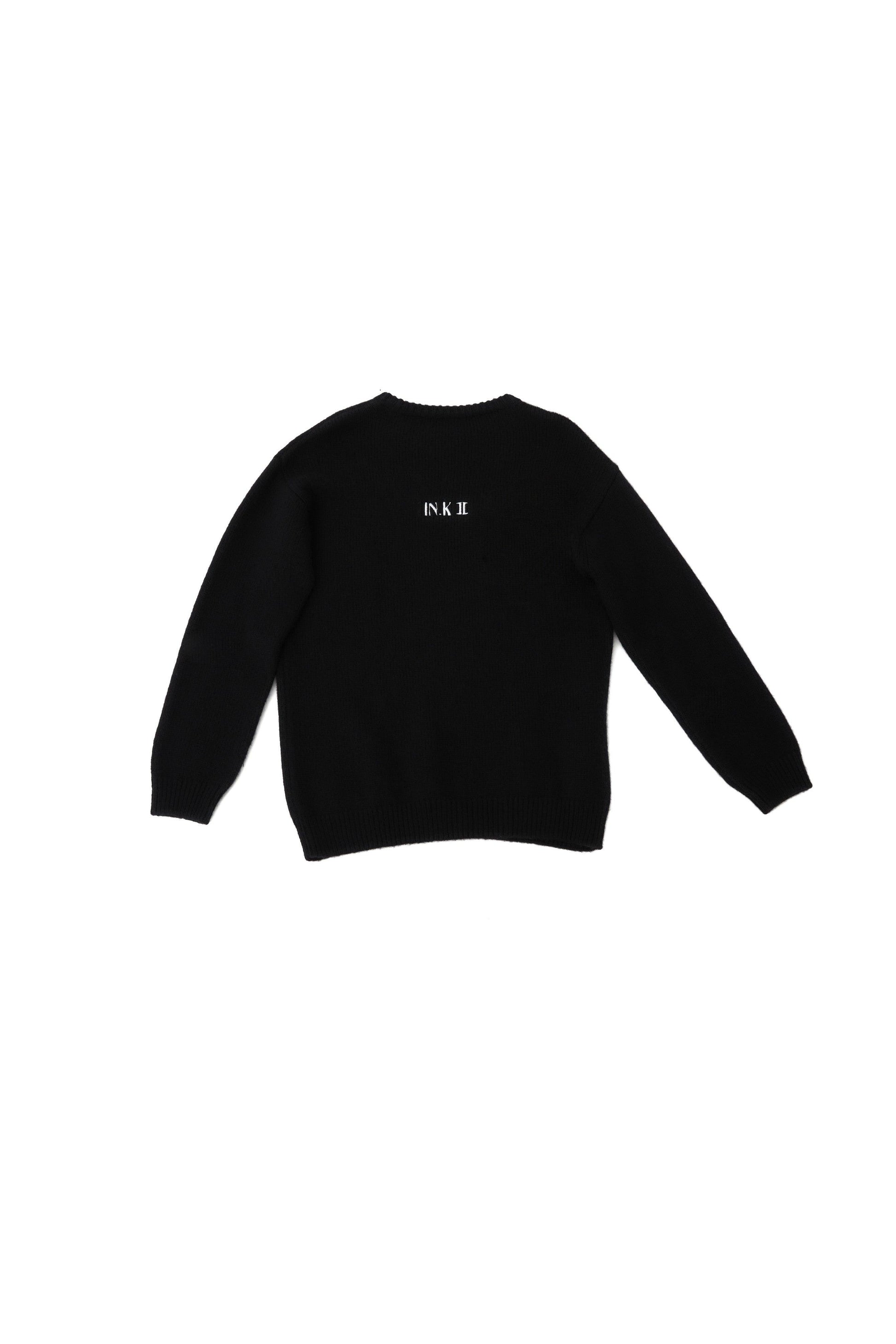 FINE KNIT CREW NECK - INK II