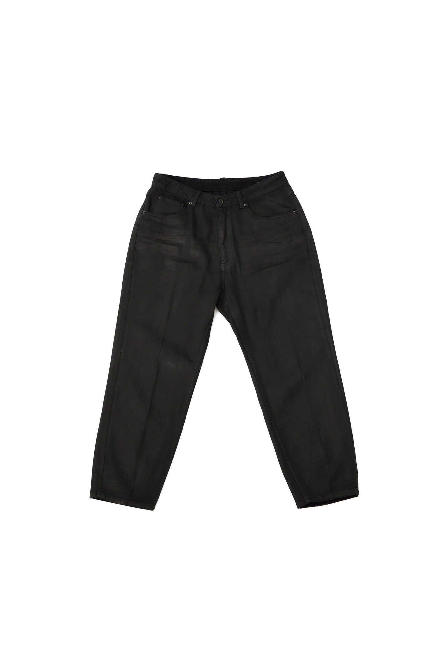 COATED CARROT FIT JEANS - INK II