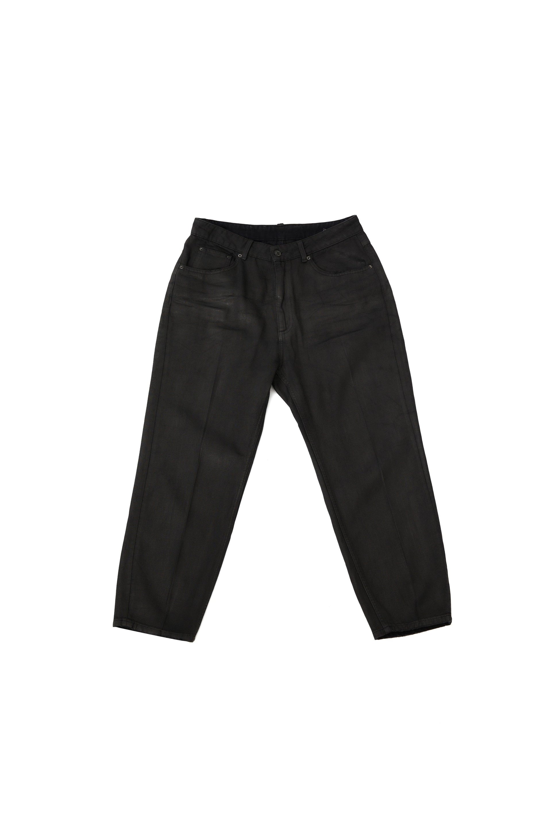 COATED CARROT FIT JEANS - INK II